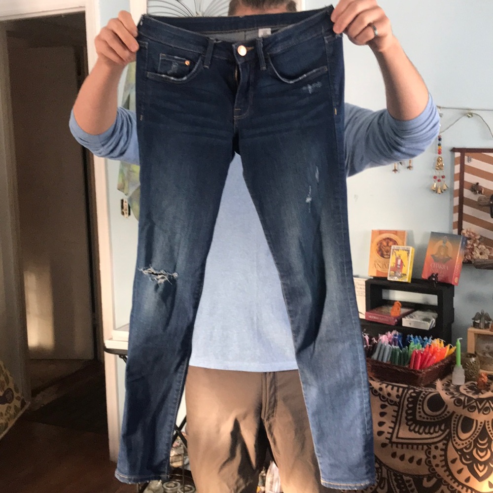 H&M Super Skinny Low Waist Jeans